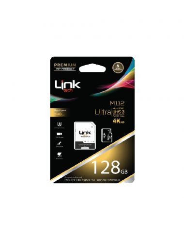 LinkTech Hafıza Kartı 128 GB 4K