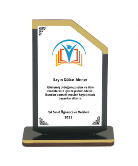 Ahşap Plaket